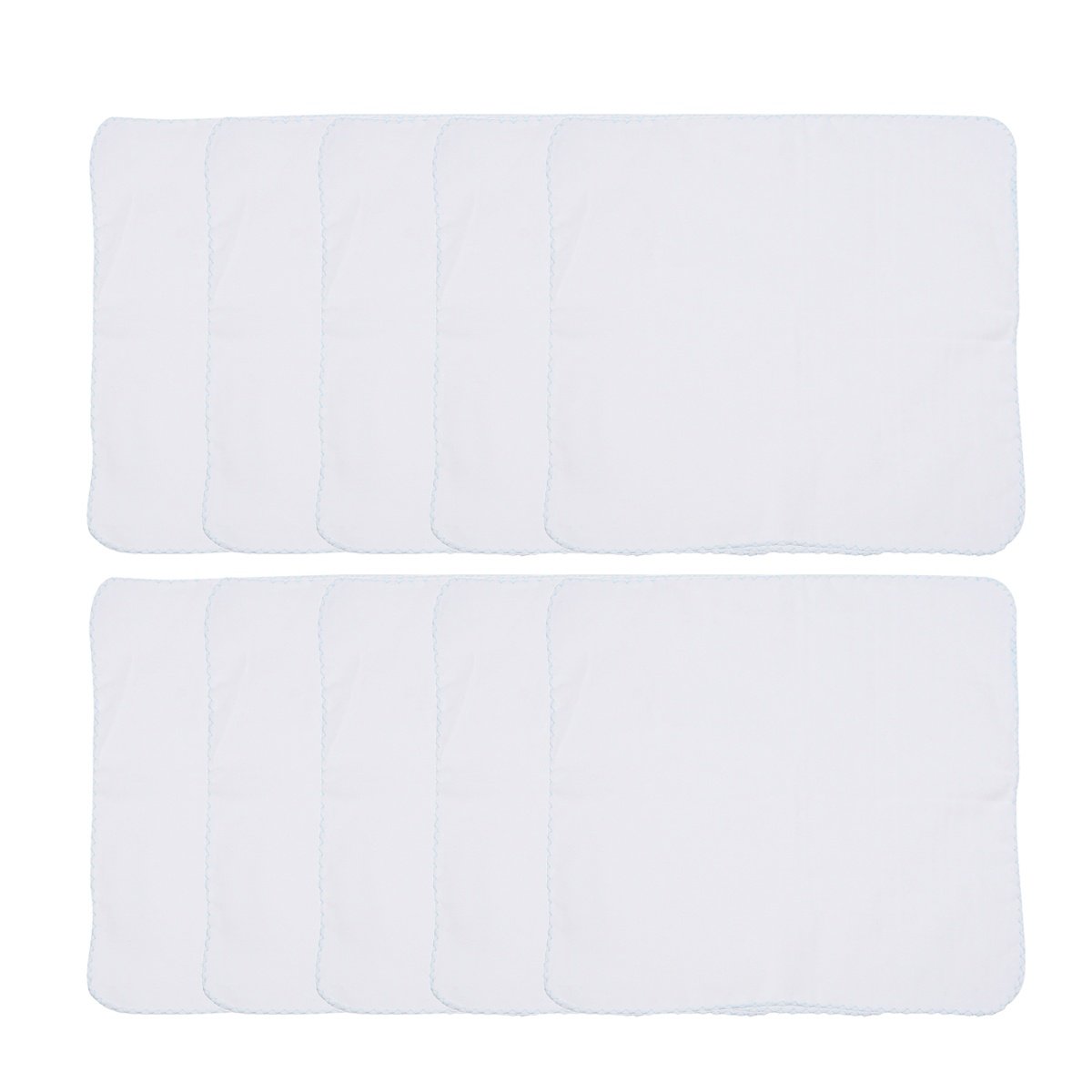 Cotton Wick Organic - 10 Pañuelos de Gasa de Doble