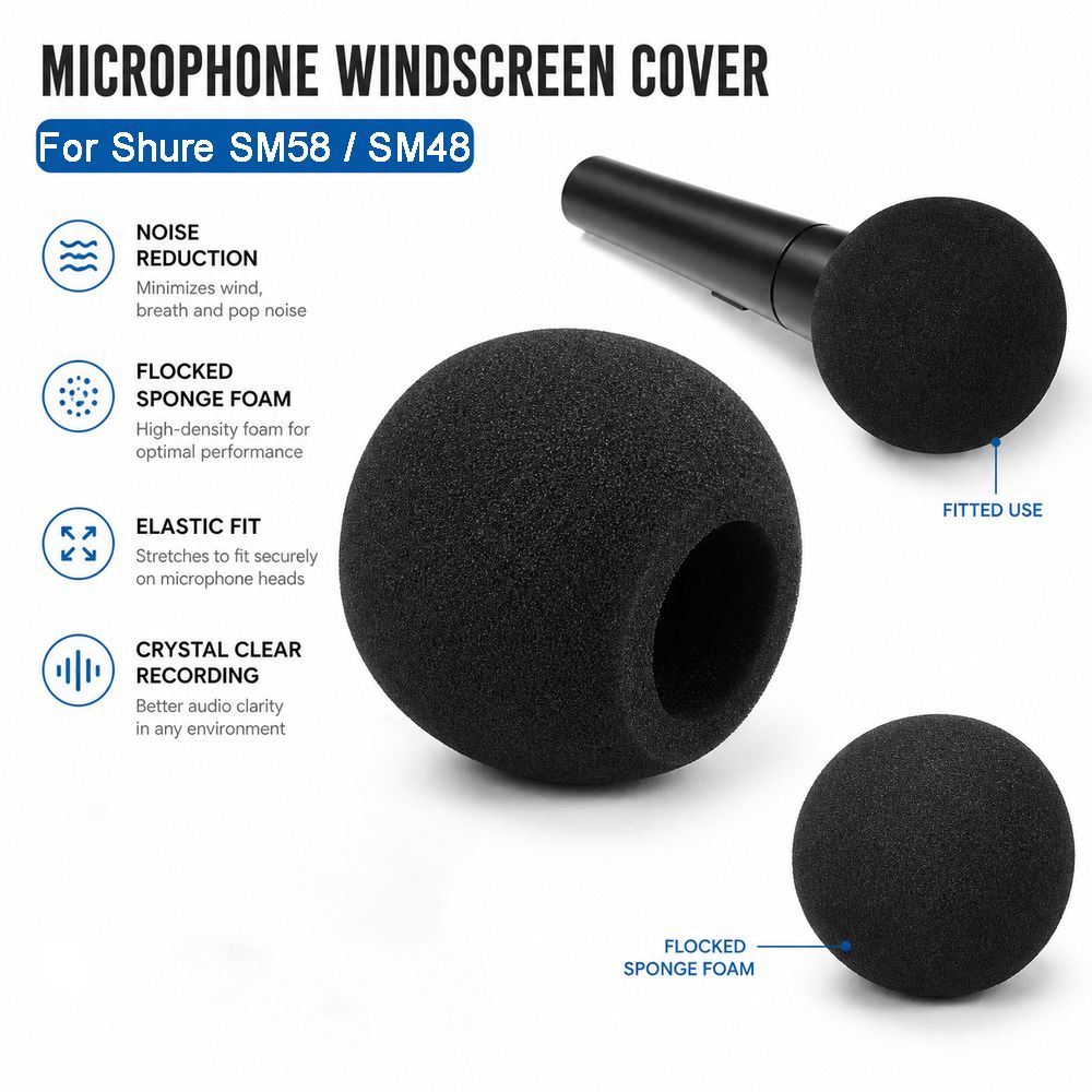 Shure Mic Sm58 - Cubierta de Micrófono de Repuesto, Cubierta