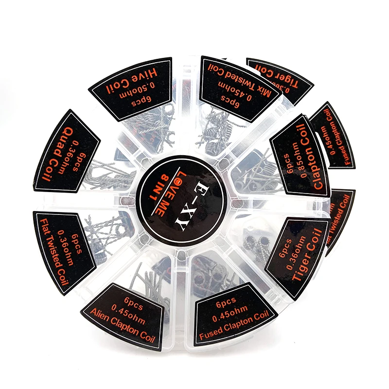 Vmiss 8 en 1 bobina prefabrica - Clapton Wire Pre Built reseña y precio