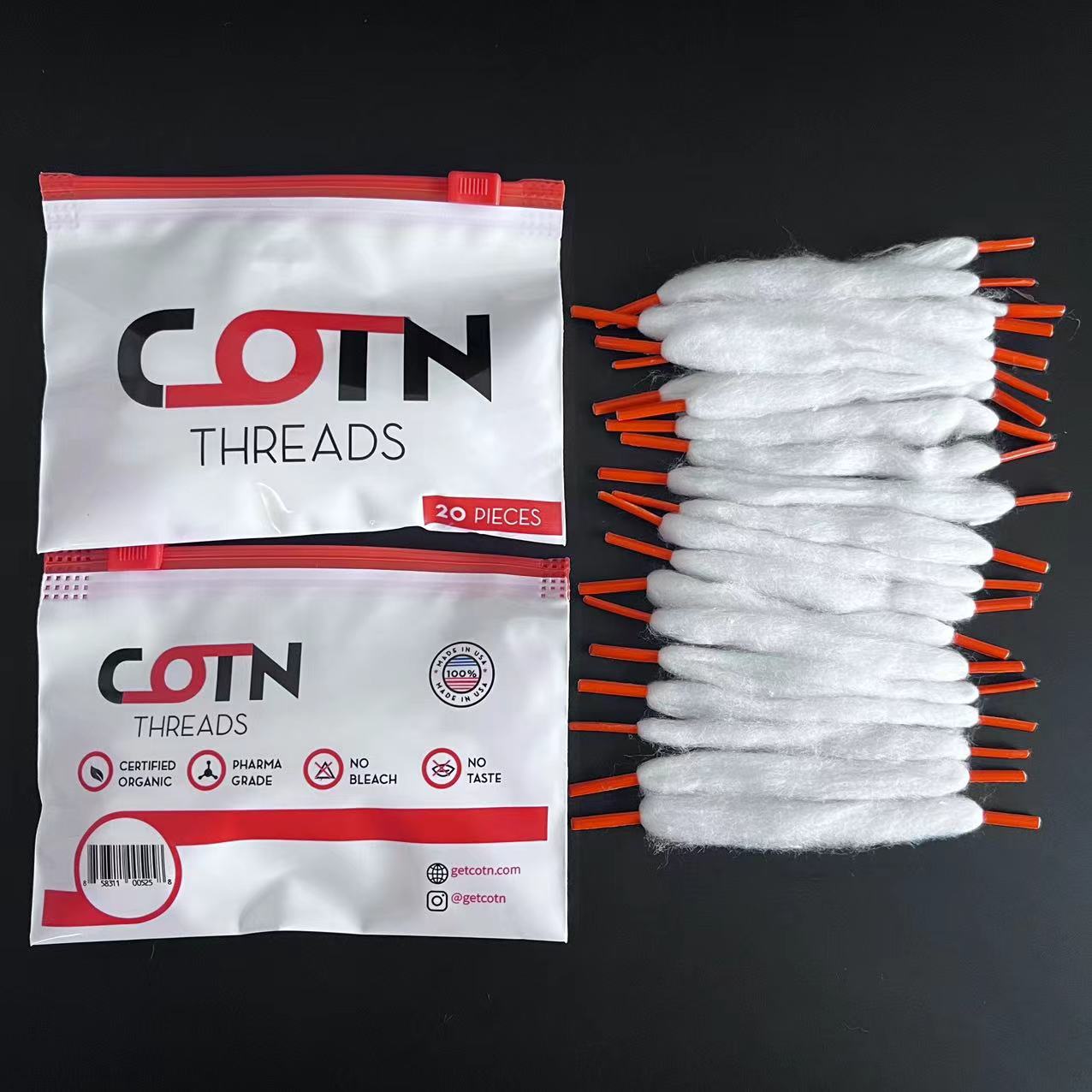 Cordón de algodón orgánico pre - Cotton Wick Organic reseña y precio