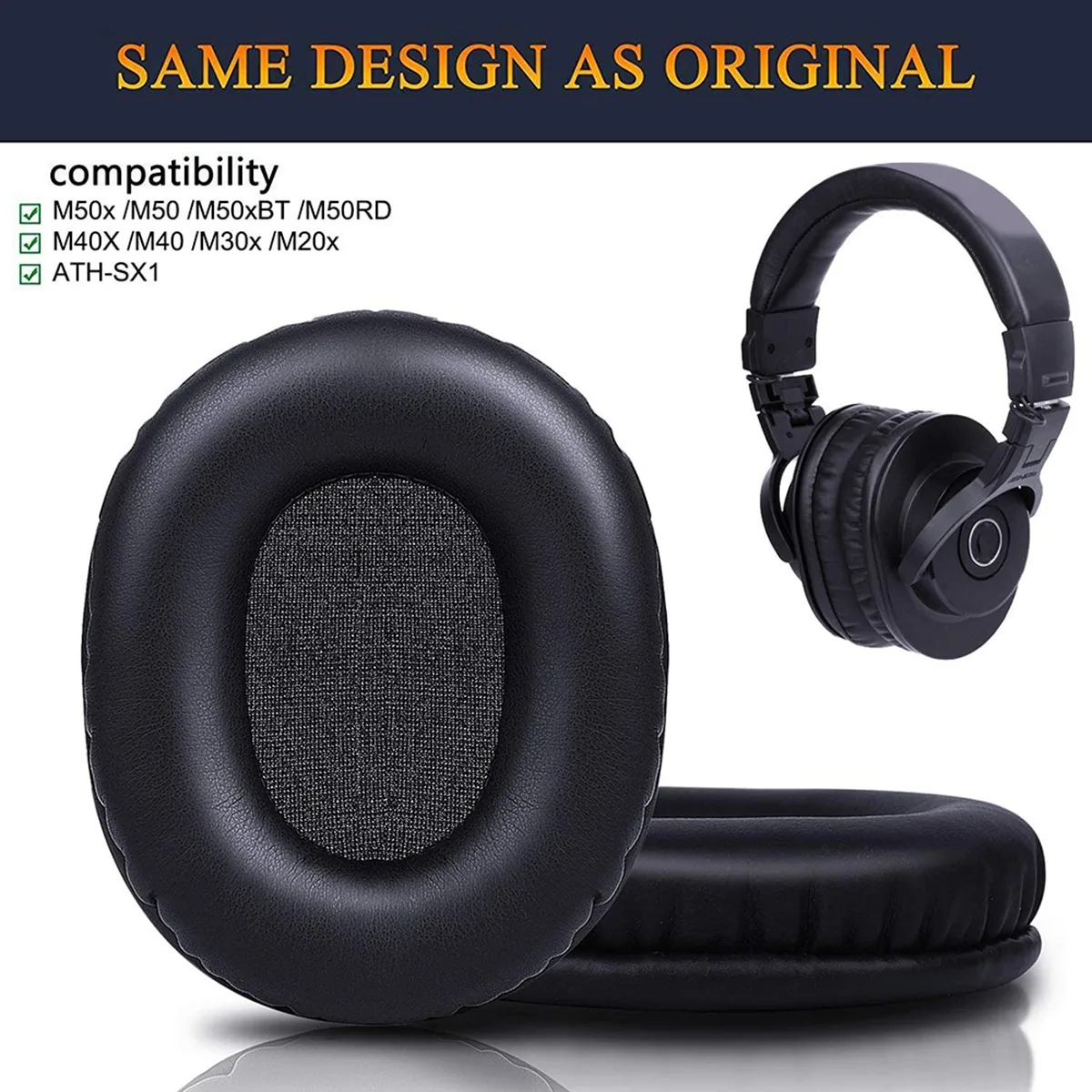Almohadillas de repuesto para  - Audio Technica Headphone Ath-M20X reseña y precio
