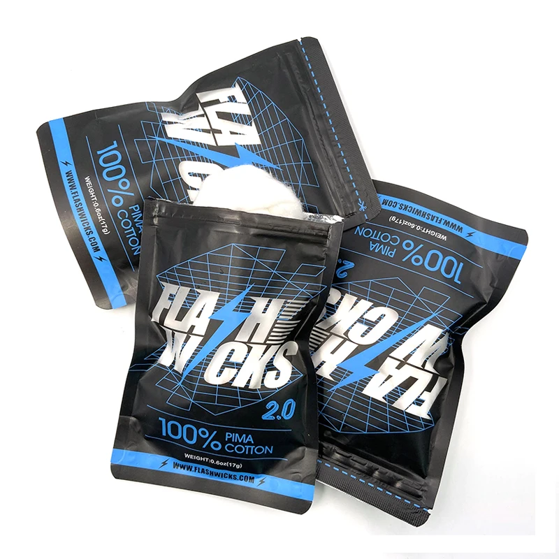 Vmiss Flash Wicks PIMA algodón - Cotton Wick Organic reseña y precio