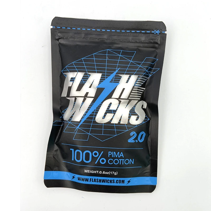 Vmiss Flash Wicks PIMA algodón - Cotton Wick Organic reseña y precio